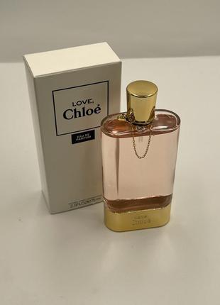 Парфюмированная вода тестер женский аромат в стиле chloe love