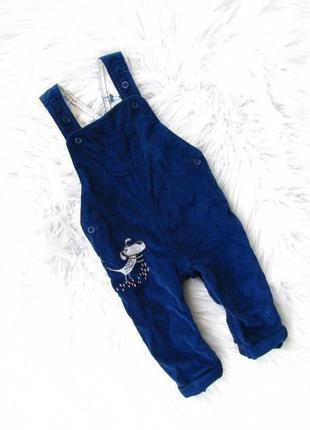 Вельветовий комбінезон напівкомбінезон ромпер marks & spencer