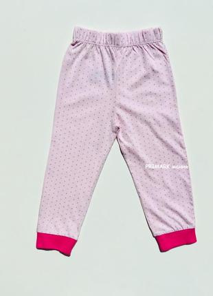 Пижамные штаны для девочки 98 см primark