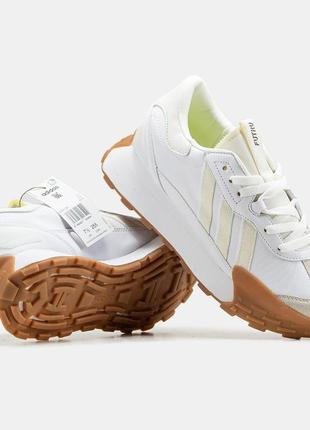 Мужские кроссовки adidas futro white 43-44-45