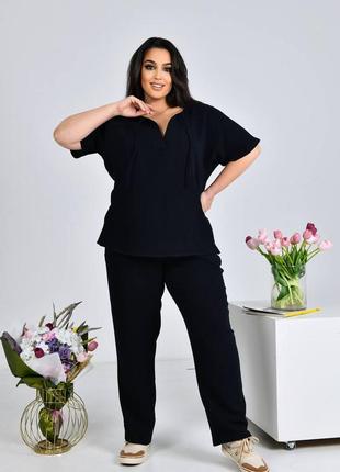 Женский муслиновый костюм 4 костюм