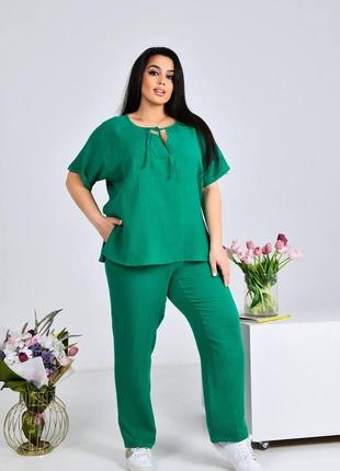 Женский муслиновый костюм 4 костюм