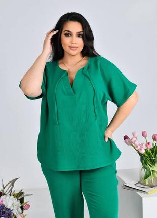 Женский муслиновый костюм 4 костюм