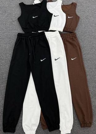 Жіночий спортивний костюм двійка nike1 фото