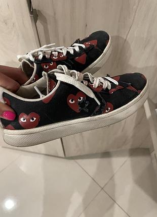 Converse play comme des garcons кеды