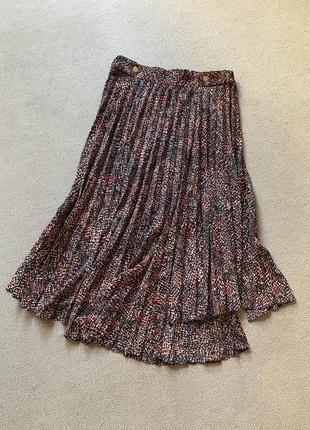 Красивейшая юбка гофре с ассиметричным низом