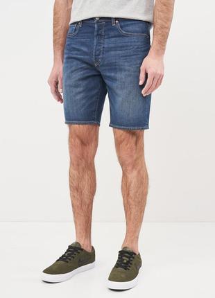 Джинсовые шорты оригинал levi's 501 hemmed short roast beef 365124 фото