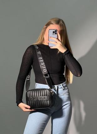 Guess bag black line 3