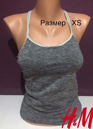 Майка спортивная h&m