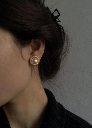 Сережки пусети