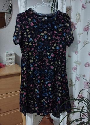 Плаття h&m з сіткою сукня сарафан5 фото