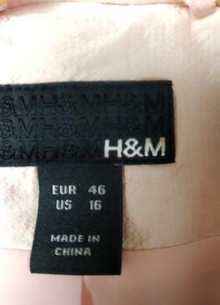 Швеція h&m короткий жакет піджак мерехтливої кольору3 фото