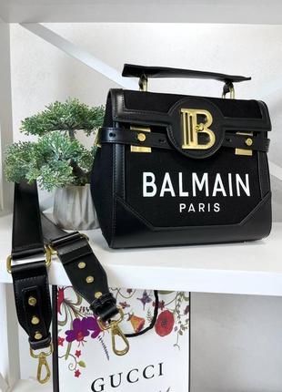 Сумка balmain медиум кожа люкс