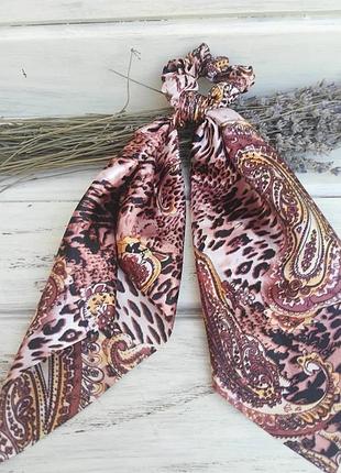 Резинка с косынкой. резинка твилли