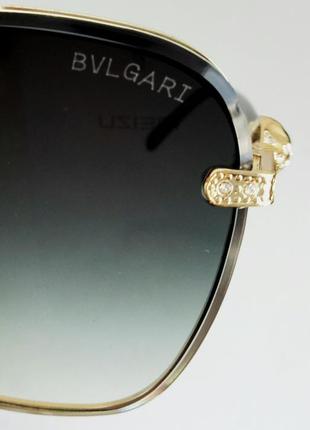 Bvlgari очки женские солнцезащитные серые с градиентом6 фото