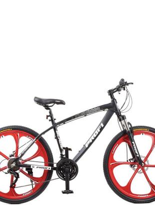 Top! спортивный велосипед profi t26blade 26.1w колеса 26 дюймов, алюминиевая рама, shimano 21sp1 фото