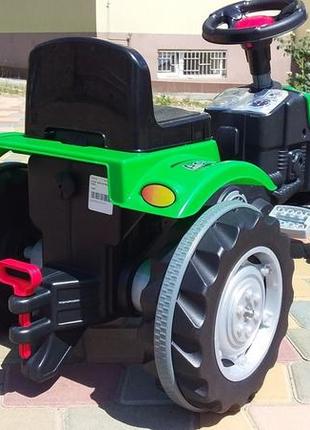Top! детский карт трактор pilsan active 07-314 веломобиль, с клаксоном, до 50 кг4 фото