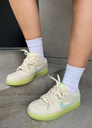 Трендовые унисекс кроссовки nike sb dunk mummy светятся в темноте 36-45 р2 фото