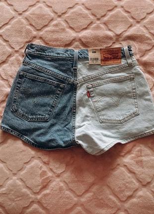 Джинсовые шорты levis3 фото