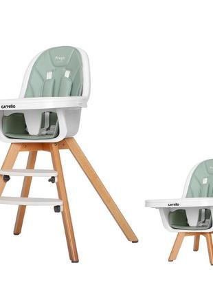 Top! стульчик для кормления carrello prego crl-9504/1 ash green1 фото