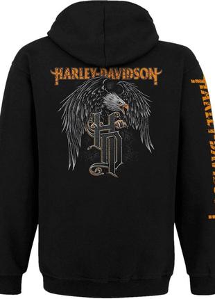 Кенгуру harley-davidson (eagle and logo hd) на блискавці2 фото