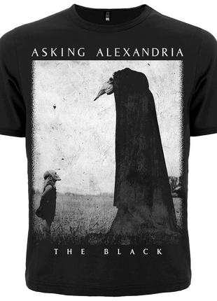 Футболка asking alexandria "the black", размер l