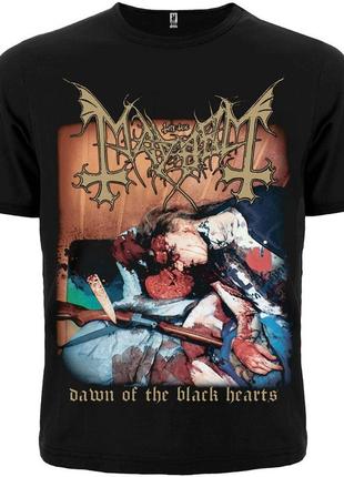 Футболка mayhem "dawn of the black hearts", розмір m