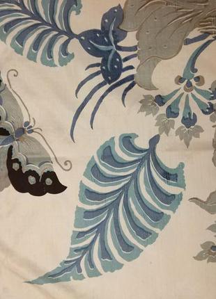 Эксклюзивный 💯 шелковый платок ручной работы из тайского дикого шёлка thai silk 100% ,5 фото