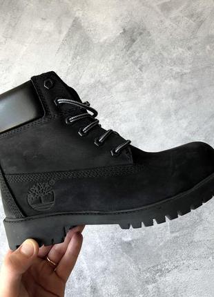 Жіночі демісезонні \ осінь черевики timberland black тімберленд.