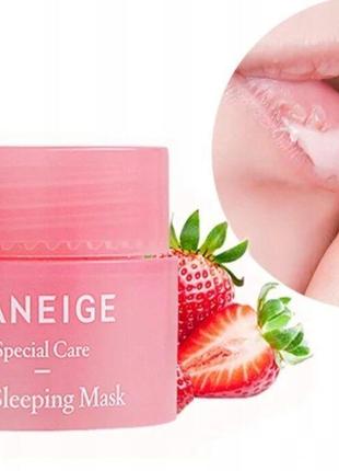 Маска для губ (ягоды) laneige lip sleeping mask berry 20g6 фото