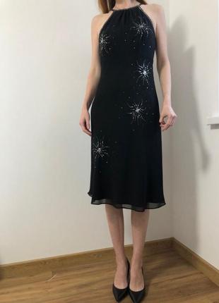 Вечернее платье с американской проймой3 фото