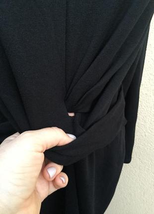 Чёрное платье,трикотаж ткань,вискоза,большой размер,laura ashley5 фото