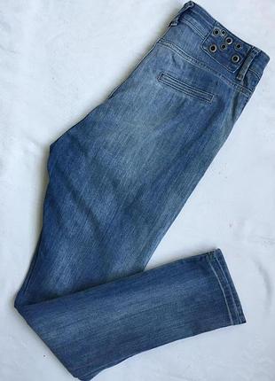 Супер джинси стреч завужені m (46-48)