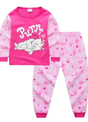 Пижама милая  костюм для дома коттон   сердечко