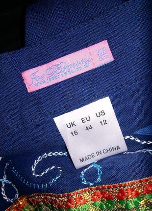 Натуральна спідниця на запах-100% бавовна,літня,з вишивкою,бохо,великого розміру7 фото