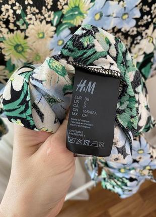 Блузка с флористическими мотивами h&amp;m6 фото