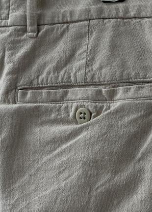 Abercrombie &amp; fitch linen shorts шорты льняные оригинал легкие кэжуализм минимализм классические широкие светлые оригинал3 фото