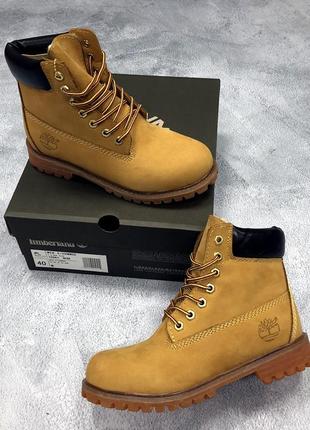 Мужские ❄️зимние❄️ботинки timberland brown. тимберленд демисезонные с мехом.3 фото