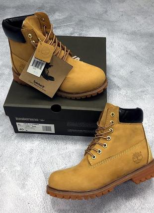 Мужские ❄️зимние❄️ботинки timberland brown. тимберленд демисезонные с мехом.5 фото