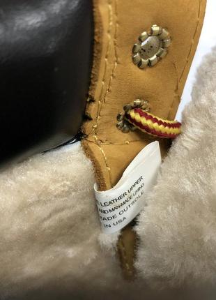 Мужские ❄️зимние❄️ботинки timberland brown. тимберленд демисезонные с мехом.7 фото