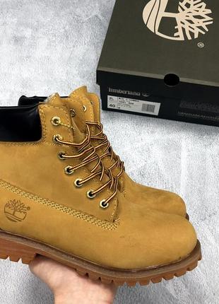 Чоловічі демісезонні шкіряні черевики timberland brown. тімберленди.