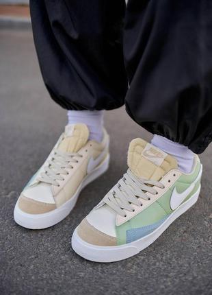 Nike blazer low vintage жіночі кеди4 фото