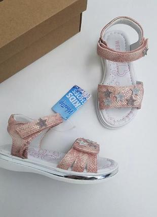 Босоніжки для дівчинки weestep2 фото