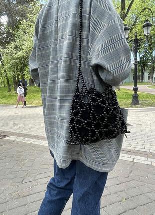 Сумка з намистин, mango