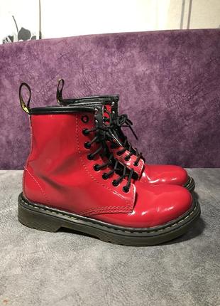 Сапоги на девочку dr. martens. размер 32р.