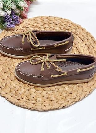 Мокасины sperry (usa ) ручная работа