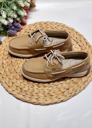 Мокасины sperry (usa ) ручная работа