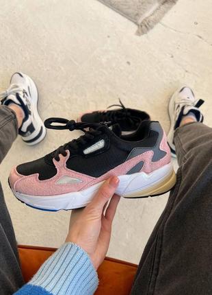 Adidas falcon pink кроссовки1 фото