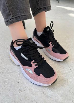 Adidas falcon pink кроссовки2 фото