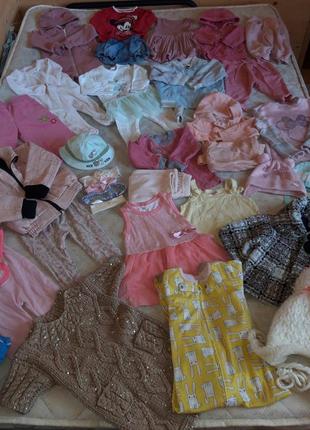 Лот речей на дівчинку з 6 місяців